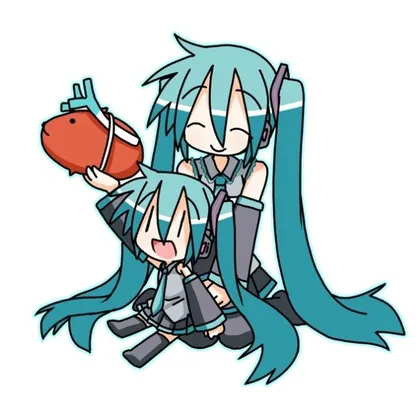 Sampul Chibi Miku-san