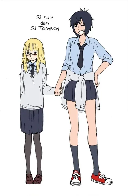 Sampul Gaijin-chan to Mushinkei Boyish-chan