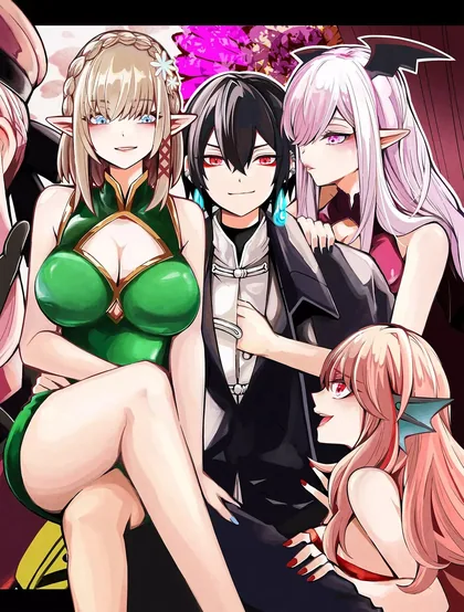 Sampul Goinkyo Maou-sama no Kaerizaki