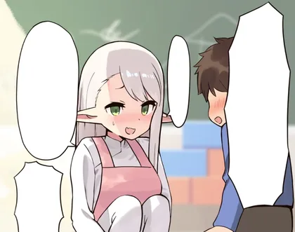 Sampul If Elves Existed in the Present Day (Erufu ga Gendai ni Itara)