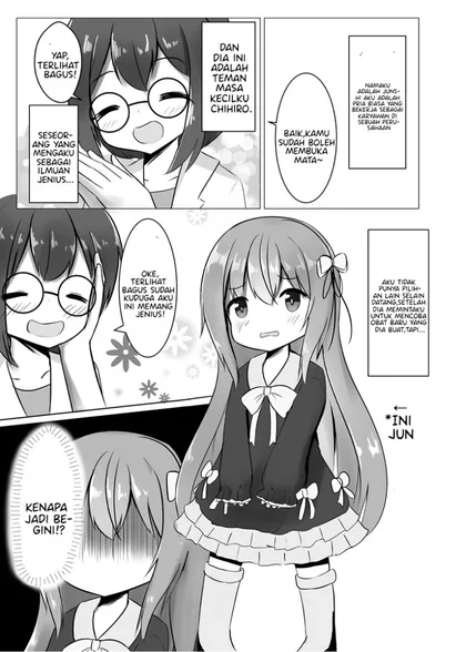 Sampul Kagakusha no Osananajimi ni Onnanoko ni Sarete Iroiro Sareru Hanashi