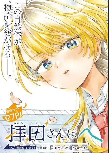 Sampul Ogamida-san wa Hetare-Gao ga Mitai
