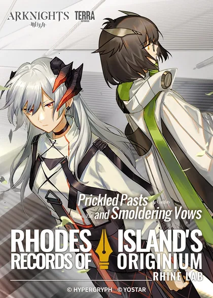 Sampul Rhodes Island’s Records Of Originium – Rhine Lab