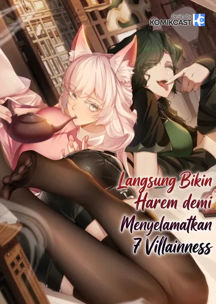 Sampul To Save Seven Villainesses, I Went Full Harem!
